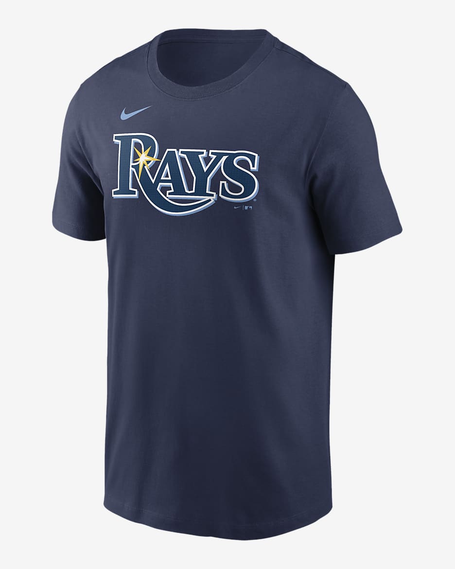 Tampa Bay Rays Fuse Wordmark Men s Nike MLB T Shirt